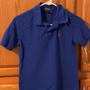 Gently used Ralph Lauren boys polo size medium (10-12)